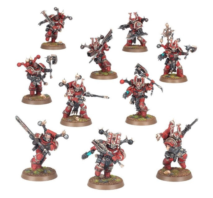 Devoradores de Mundos: Berserkers de Khorne (43-10)
