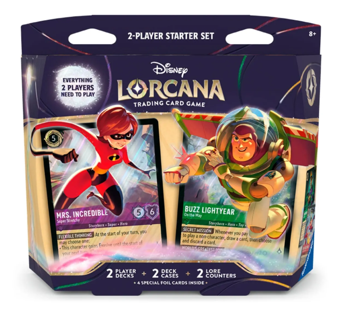 Set de Inicio para 2 Jugadores Wilds Unknown - Disney Lorcana