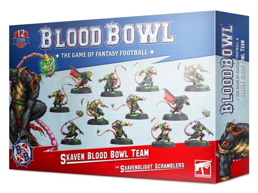 Blood Bowl – Skavenblight Scramblers | Equipo Skaven