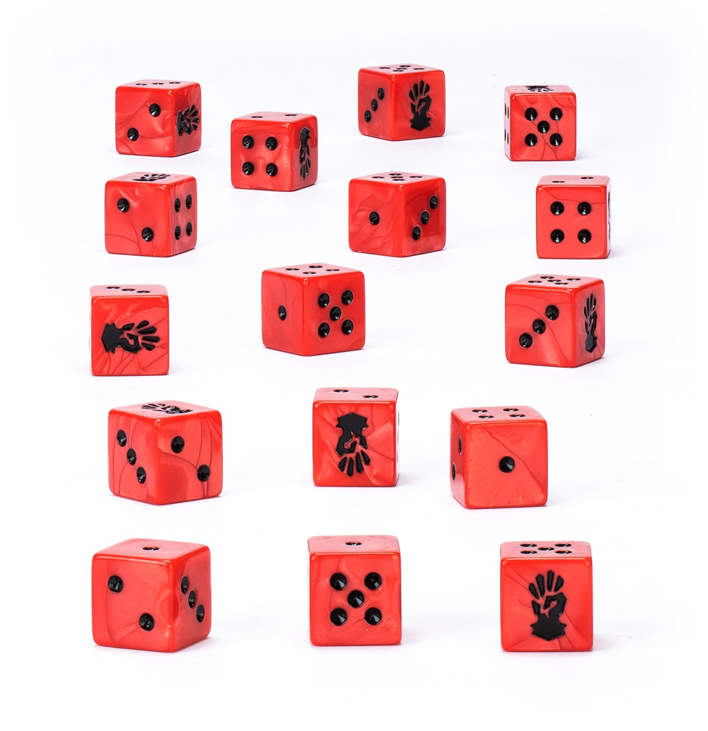 Warhammer 40K – Red Corsairs Dice Set | Dados Oficiales del Caos