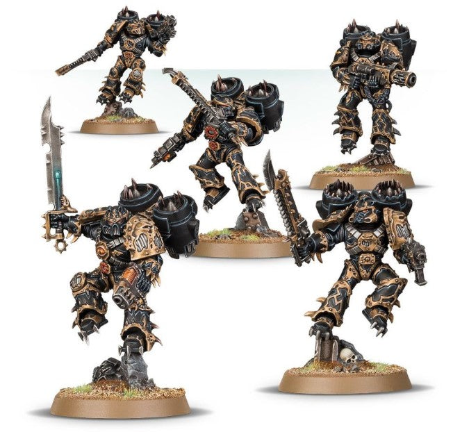 Marines Espaciales del Caos: Rapaces (43-13)