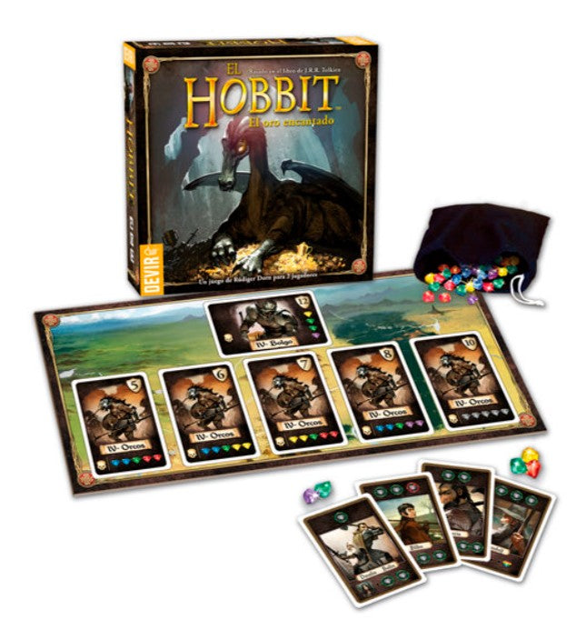 El Hobbit El oro encantado