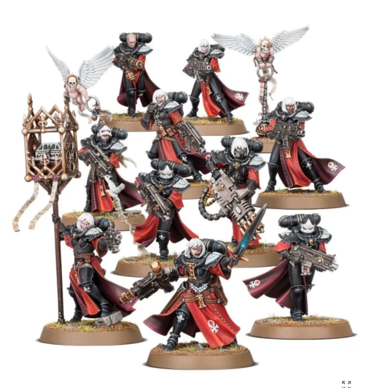 Adepta Sororitas: Escuadra de Hermanas de batalla (52-20)