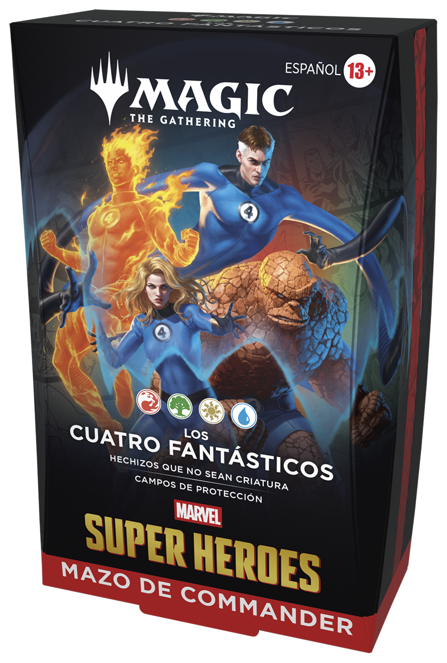 Magic The Gathering Marvel Super Heroes Mazo de Commander MTG