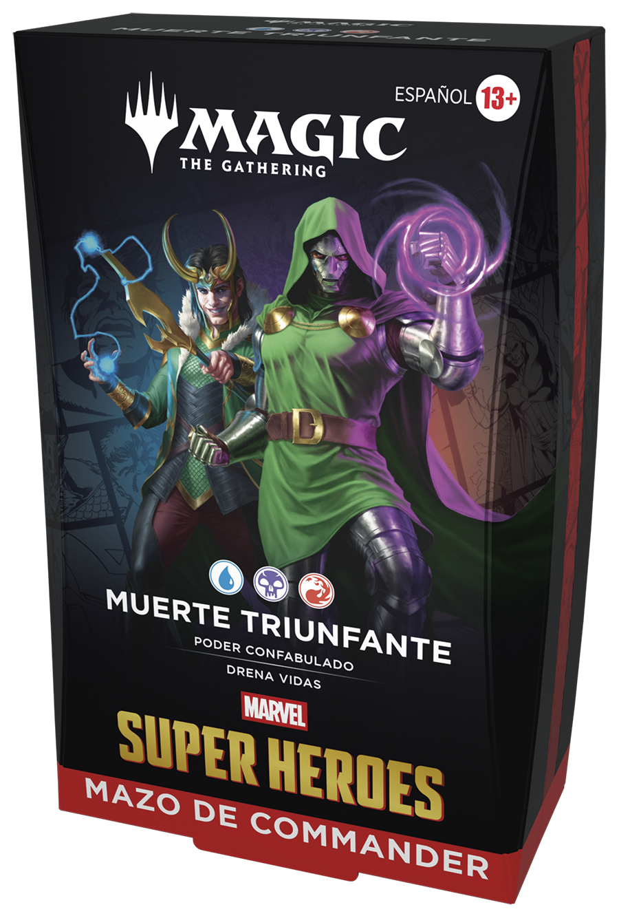 Magic The Gathering Marvel Super Heroes Mazo de Commander MTG