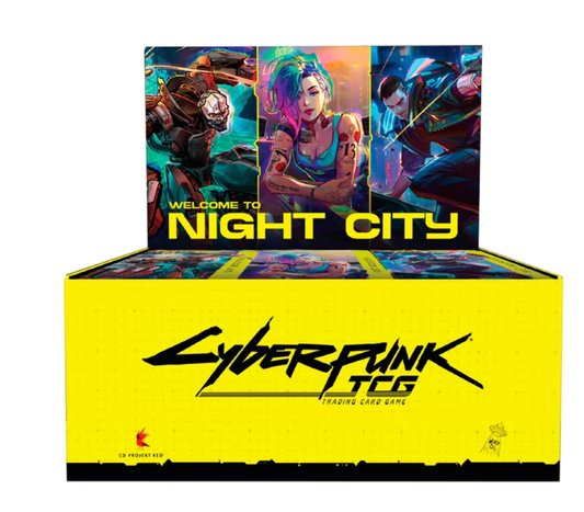 Caja de sobres (24 sobres) Welcome to Night City Inglés - Cyberpunk