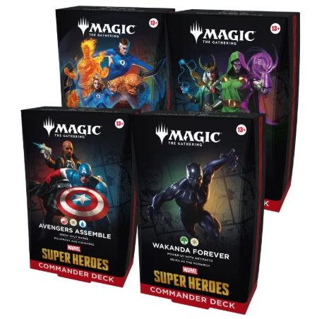 Magic The Gathering Marvel Super Heroes Mazo de Commander MTG